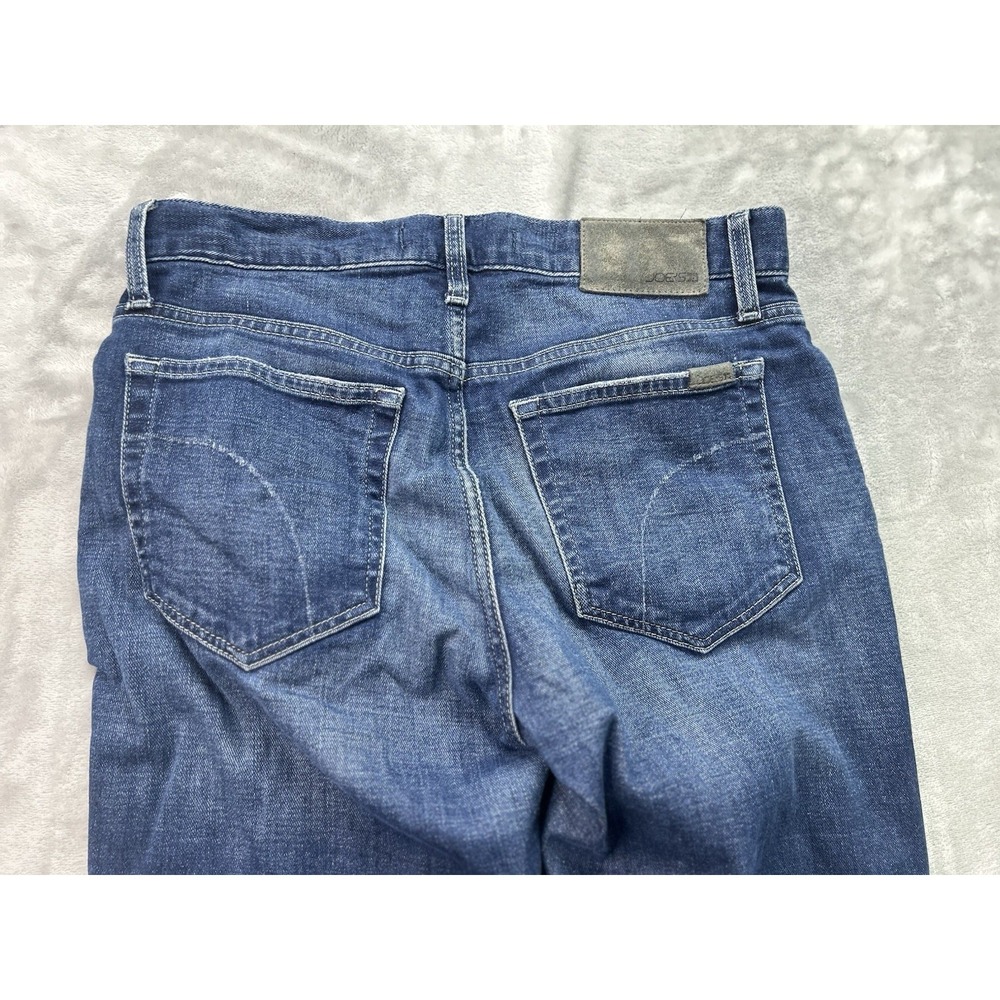 J.J. Joes Jeans Mens Sz 30x30 Blue Savile Row Straight Slim Mid Rise Whiskered - Picture 4 of 13